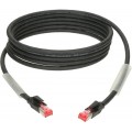 Klotz flexibilis dupla árnyékolt RamCAT hálózati kábel AWG24 CAT5e / RJ45 - RJ45- 100m