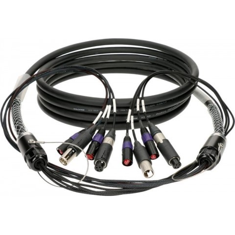 Klotz CAT5e és audió hibrid kábel 2 x etherCON + 2 x convertCON - 100m