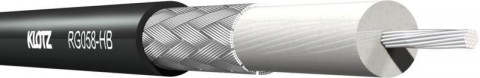 Klotz 50 Ohm - koaxkábel RG58C/U FRNC - Eca - 300m
