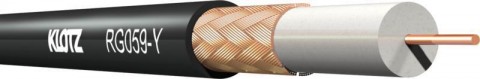 Klotz 75 Ohm - koaxkábel RG59B/U PVC