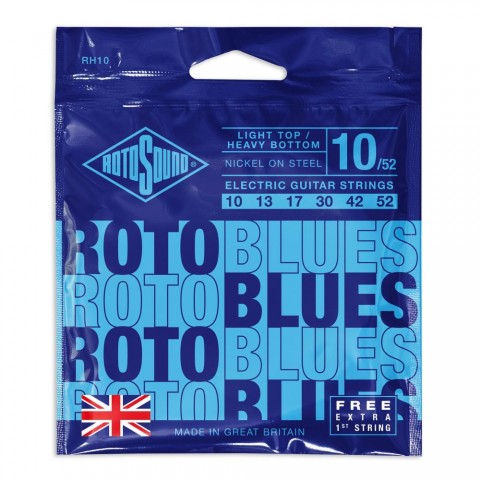 Rotosound Nikkel elektromos gitár húrkészlet LTHB 10 13 17 30 42 52