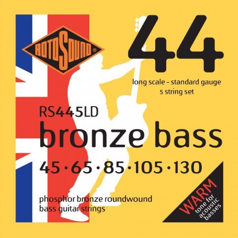 Rotosound Basszusgitár húrkészlet foszfor-bronz 45 65 85 105 130
