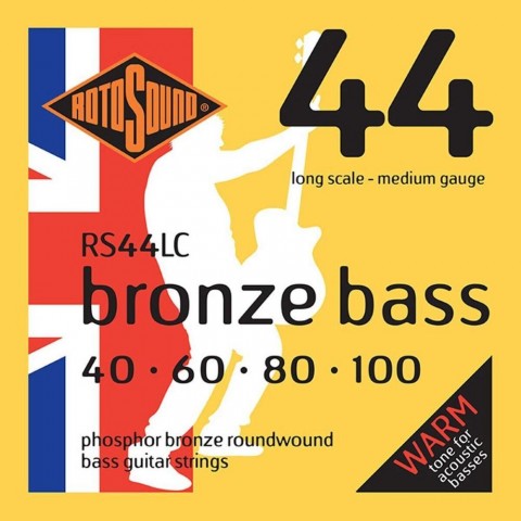 Rotosound Basszusgitár húrkészlet foszfor-bronz 40 60 80 100