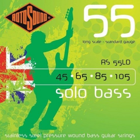 Rotosound Basszusgitár húrkészlet acél borítás 45 65 85 105