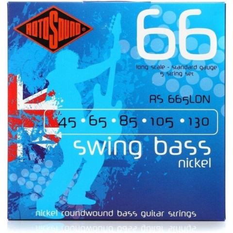 Rotosound Basszusgitár húrkészlet nikkel 5 húr 45 65 85 105 130