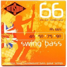 Rotosound Basszusgitár húrkészlet rozsdamentes acél rövid 40 50 75 90