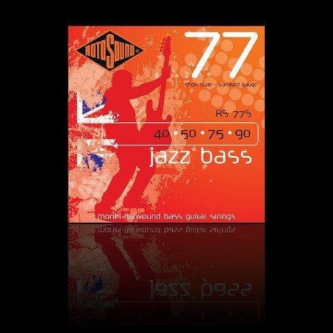 Rotosound Basszusgitár húrkészlet Monel köszörült rövid 40 50 75 90