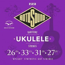 Rotosound Bariton ukulele húrkészlet szintetikus bélhúr 26 33 31 27