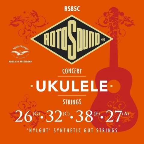 Rotosound Koncert ukulele húrkészlet szintetikus bélhúr 26 32 38 27