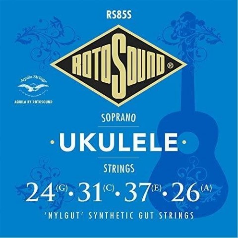 Rotosound Szoprán ukulele húrkészlet szintetikus bélhúr 24 31 37 26