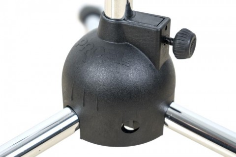 PROEL Gémes mikrofonállvány króm m: 950-1500 mm gém: 750 mm