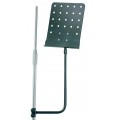 PROEL Kiegészítő kar kottatartóval mikrofonállványra fekete, m: 475 mm, gém: 690 mm