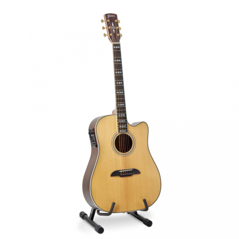 RockStand A-keretes akusztikus gitár/basszusgitár állvány biztos tartás habpárnázat