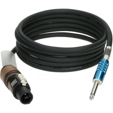 Klotz 2 x 2,5 mm² hangfalkábel PVC speakON 2p mama (NL2FXX) - jack 2p papa - 15m