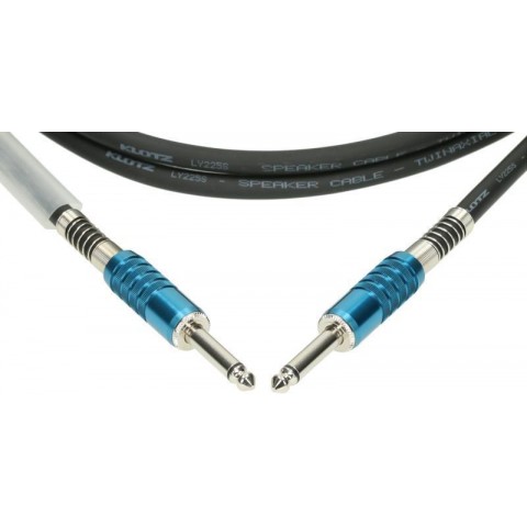 Klotz 2 x 2,5 mm² PVC hangfalkábel Klotz Jack dugókkal - 1m