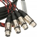 Klotz 4 csatornás digitális csoportkábel - AES/EBU 4 x XLR 3p mama - 4 x XLR 3p papa Klotz - 3m