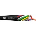 Klotz multicore hangfalkábel - LHC 8 x 2,5 mm² - FRNC - DCA - 1m