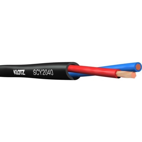 Klotz hangszórókábel - LHC 2 x 4,0 mm² - PVC