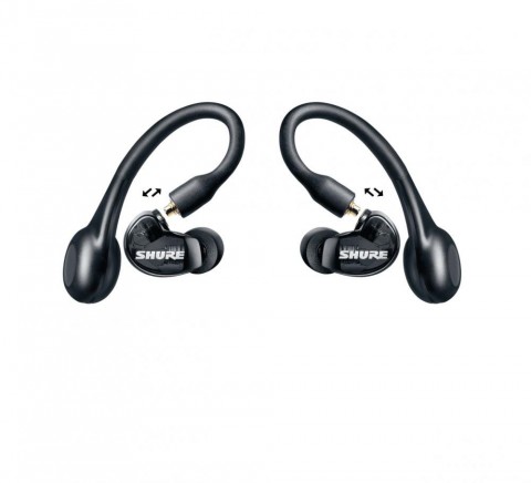 SHURE AONIC 215 Fülhallgató vezeték nélküli Bluetooth 5.0 (TW2) fekete