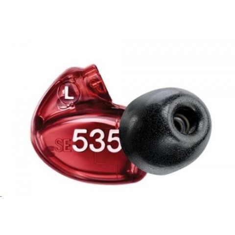 SHURE Cserélhető fülrész SE535 - BAL oldal piros