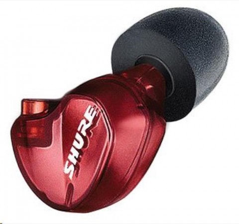 SHURE Cserélhető fülrész SE535 - JOBB oldal piros