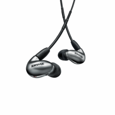 SHURE Négy driveres fülhallgató vezérlés és mikrofon cserélhető kábel 3,5mm jack grafit Gen.2