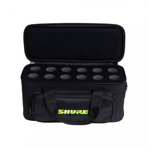 SHURE by Gator Microphone Bag That Holds Up To 12 Mics
