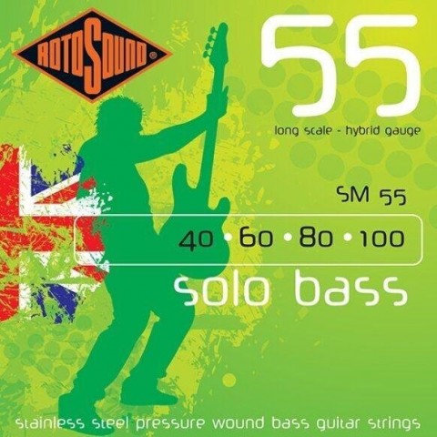 Rotosound Basszusgitár húrkészlet acél borítás 40 60 80 100