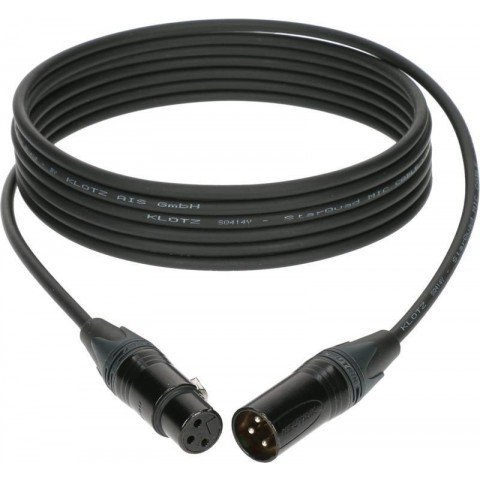 Klotz pro StarQuad mikrofonkábel XLR-rel Neutrik - 4 x 0,15 mm² - 4 x 0,15 mm² - 20m