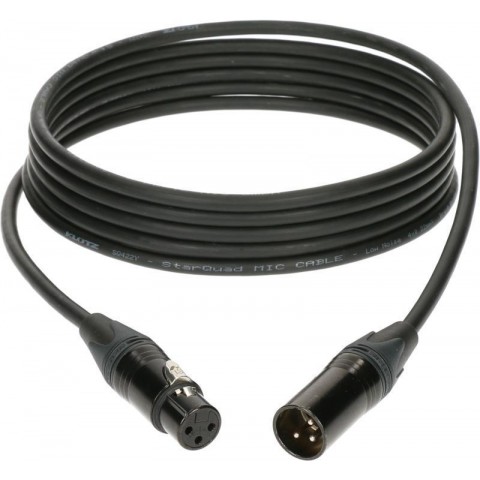 Klotz pro StarQuad mikrofonkábel XLR-rel Neutrik - 4 x 0,22 mm² - 4 x 0,22 mm² - 20m