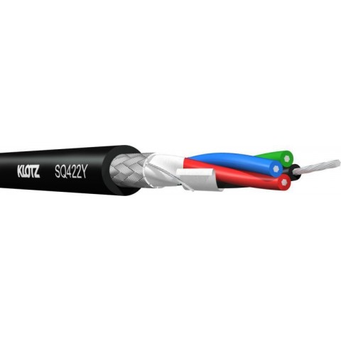 Klotz StarQuad profi audió kábel 4 x 0,22 mm² - PVC - 30m