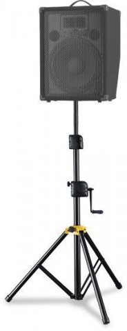 Hercules Hangfalállvány 115-218 cm 35mm-40mm "rugós bővítő" Quick-N-Ez kurblis max: 45kg