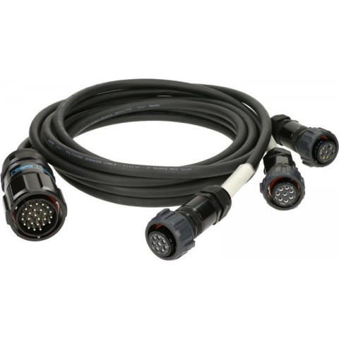 Klotz SPUTNIK hangszóróadapter PA-COM® 25p papa - 3 x PA-COM® 8p mama