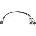 Klotz SPUTNIK TOP és SUB hangszóró adapter EP 5p mama - 2 x EP 5p papa - 0,6m