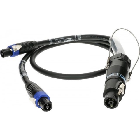 Klotz SPUTNIK Y hangszóró adapter speakON 8p mama - 2 x speakON 4p mama - 3m