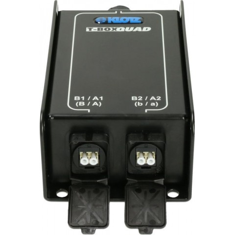 Klotz SmartBeam QUAD to 2x LC/PC Duplex T-Box QUAD Rigg és Floor - multimode