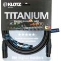 Klotz TITANIUM StarQuad mikrofonkábel Neutrik XLR arany érintkezőkkel - 7,5m