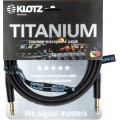 Klotz TITANIUM StarQuad analóg audiokábel Neutrik szimmetrikus fémcsatlakozókkal - 10m