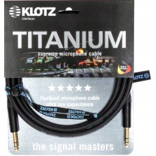 Klotz TITANIUM StarQuad analóg audiokábel Neutrik szimmetrikus fémcsatlakozókkal - 10m