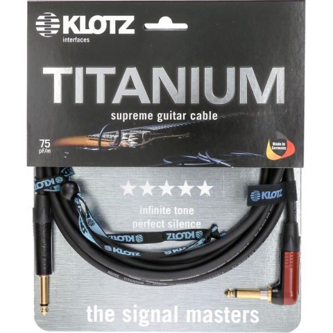 Klotz TITANIUM supreme gitárkábel - 6m