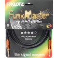 Klotz FunkMaster csúcskategóriás gitár és basszusgitár kábel - 3m