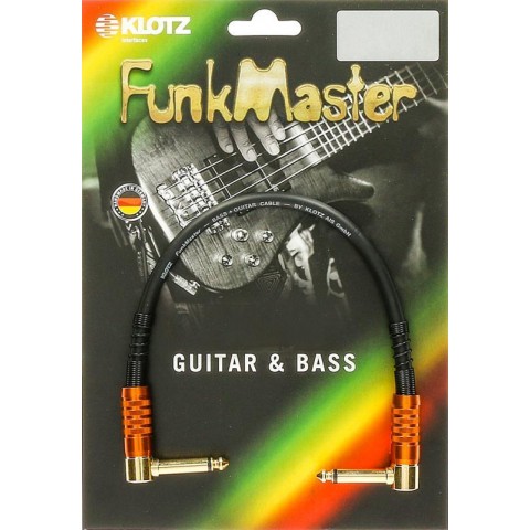 Klotz FunkMaster aszimmetrikus csúcskategóriás patch kábel - 0,6m