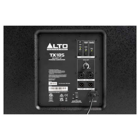 Alto Pro TX18S aktív hangfal sub 900 W RMS 18" DSP