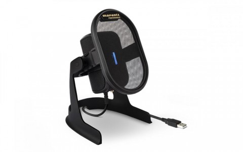 Marantz Pro kondenzátor mikrofon, USB csatlakozás, podcast