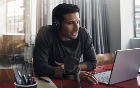 Marantz Pro kondenzátor mikrofon, USB csatlakozás, podcast