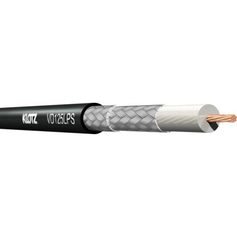 Klotz HD-SDI - rugalmas videokábel - alacsony veszteség 1.2L/4.8 DZ - PUR - 100m