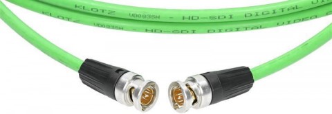 Klotz HD-SDI patch kábel 0,8/3,7 AF Neutrik BNC csatlakozókkal - 1m