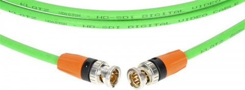 Klotz HD-SDI patch kábel 0,8/3,7 AF Neutrik BNC csatlakozókkal - 1,5m Klotz HD-SDI patch kábel 0,8/3,7 AF Neutrik BNC csatlakozókkal - 1,5m
