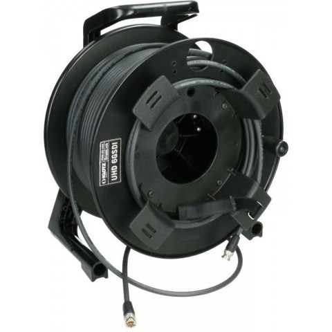 Klotz flexibilis UHD HD-SDI kábel nagy átviteli távolságokra kábeldobon - 75m