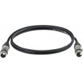 Klotz HD-PowerLink DC intercom bemeneti kábel XLR 7p mama - XLR 3p mama csatlakozóval - 1,5m